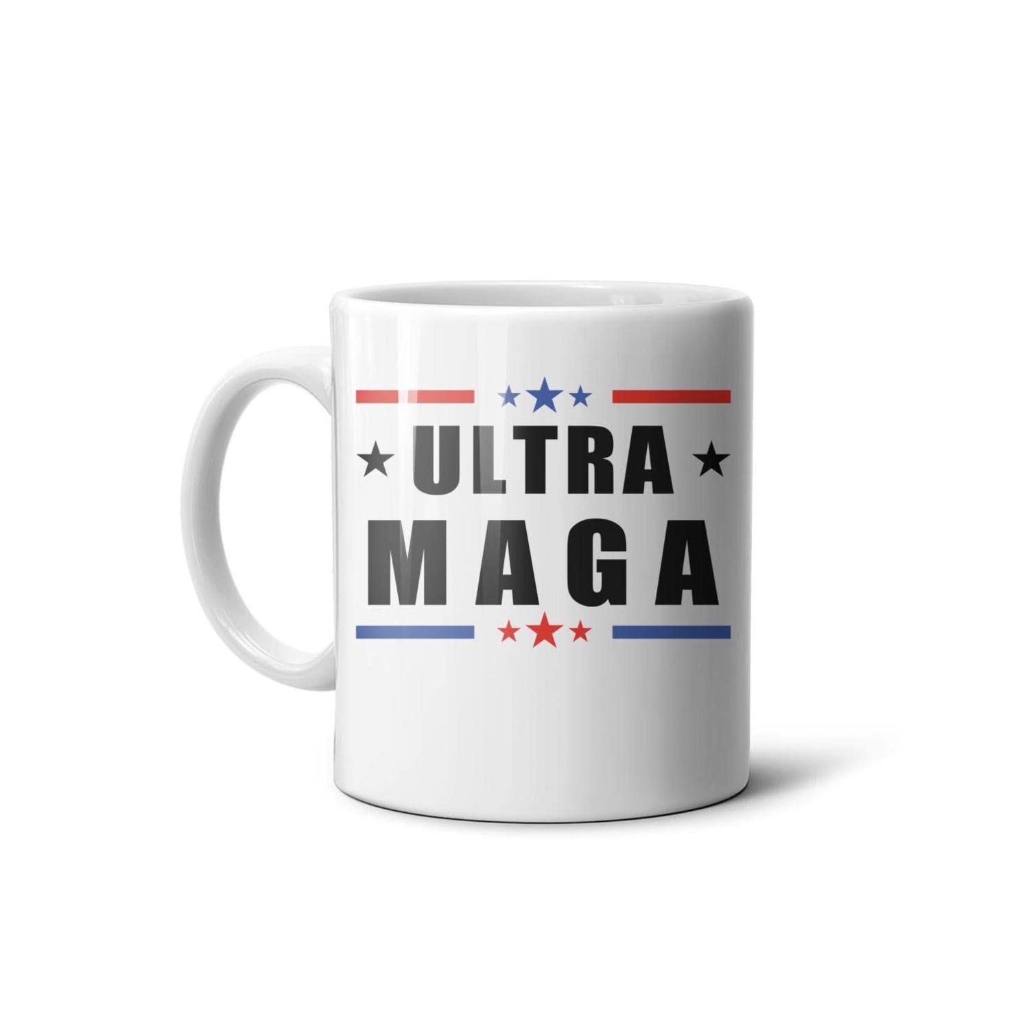 Ultra MAGA Tumbler - 20oz Insulated Stainless Steel Travel Mug with Lid, Patriotic Trump 2024 Election Merchandise, Keep Drinks Hot/Cold for Hours - Perfect for Political Rallies, Office Use & Conservative Gifts