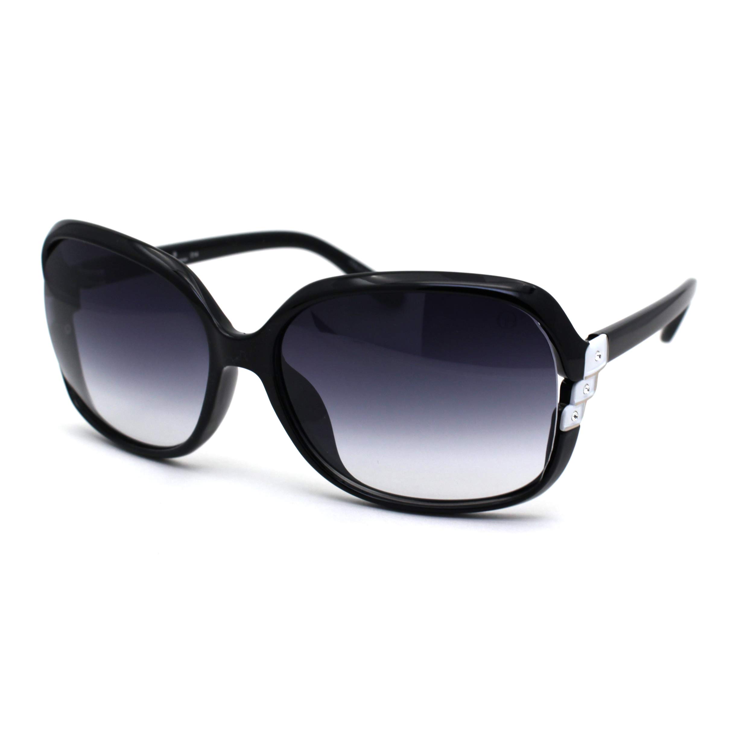 Stylish Women's Rhinestone Rectangle Plastic Butterfly Sunglasses - Trendy Diva Fashion Accessory for Beach, Party & Summer Outfits