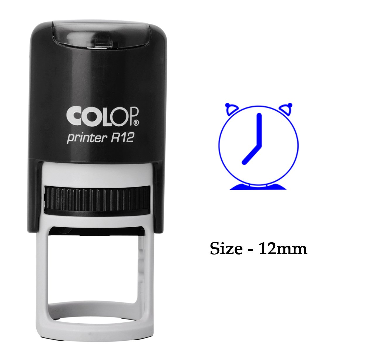 Self-Inking Stamp for Office - Clear Print Plastic Stamp for Documents & Mail