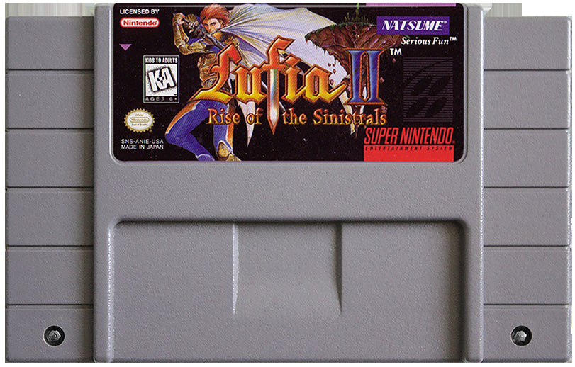 Lufia II: Rise of Sinistrals - Classic SNES RPG Adventure Game - Perfect for Retro Gaming Enthusiasts & Collectors
