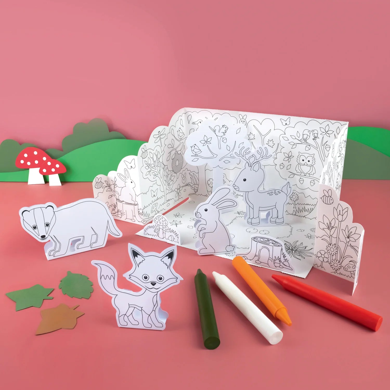 DIY Woodland Pop Up Greeting Cards - Handmade 3D Paper Craft for Birthdays, Christmas & Special Occasions - Perfect for Scrapbooking, Gift Giving & Home Decor