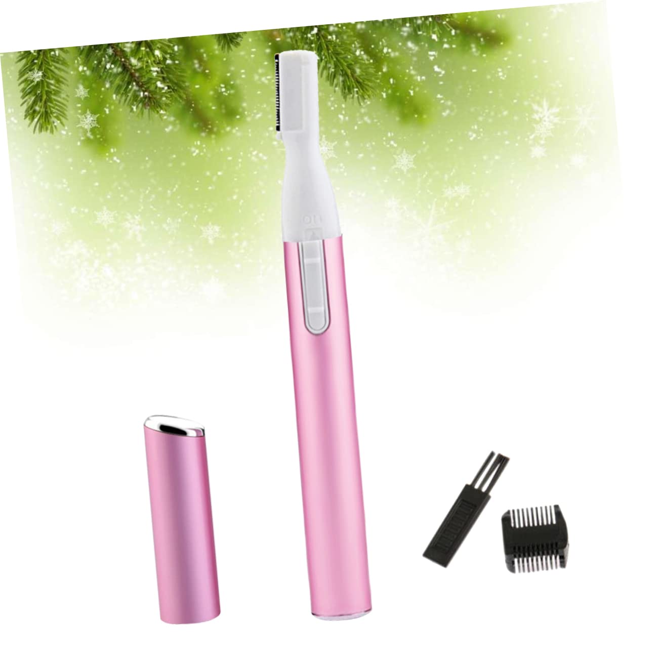 NOLITOY Electric Eyebrow Trimmer for Women - Rechargeable Painless Eyebrow Hair Remover, Gentle Facial Hair Trimmer for Precise Shaping - Perfect for Home Use, Travel & Salon Grooming