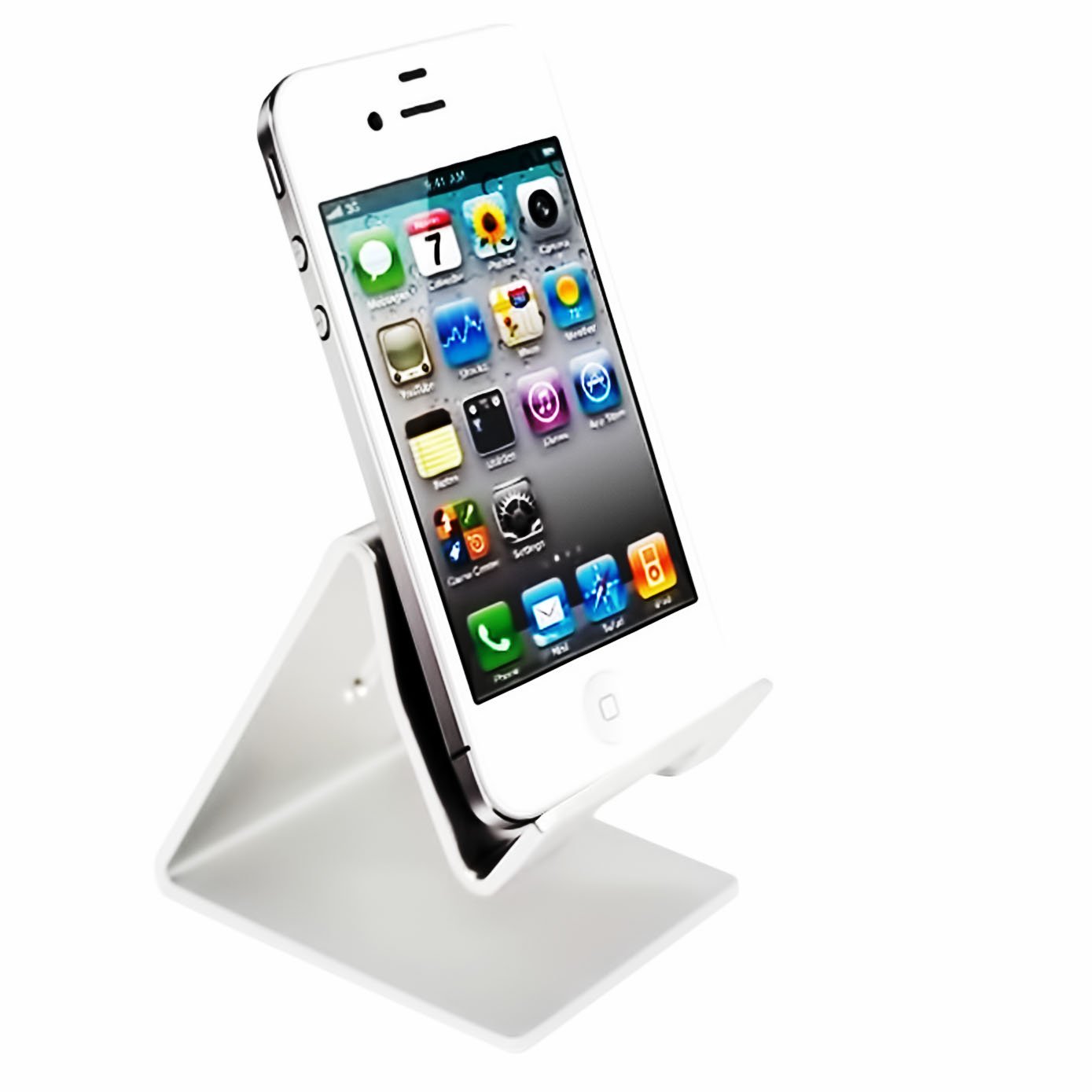 Aluminum Phone & Tablet Stand for iPhone, iPad (Up to 10.1
