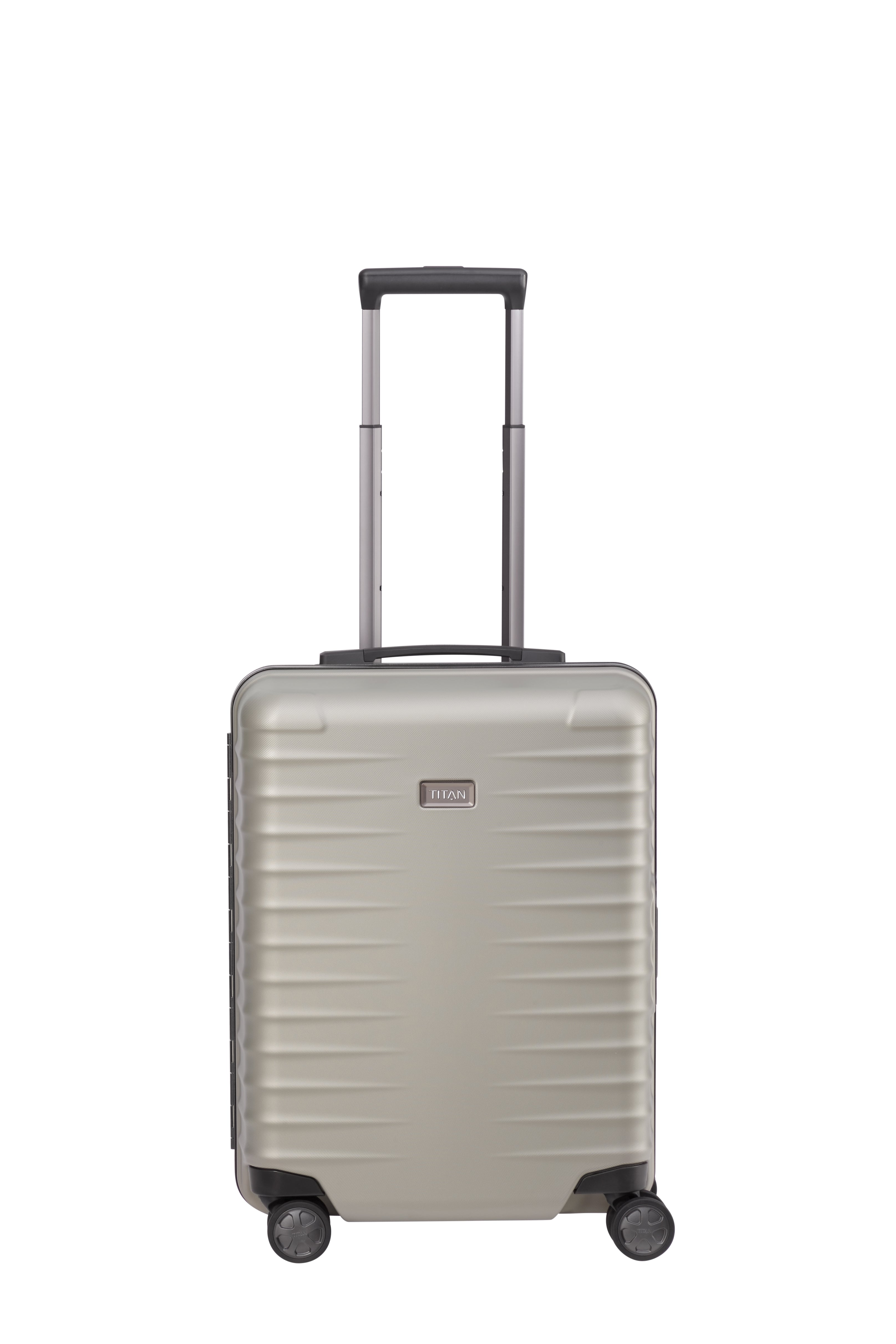 Titan LITRON Frame Trolley S Carry On Luggage - Lightweight Durable Spinner Suitcase for Air Travel, Business Trips & Weekend Getaways | Perfect Cabin Baggage with Smooth 360° Wheels & TSA Lock