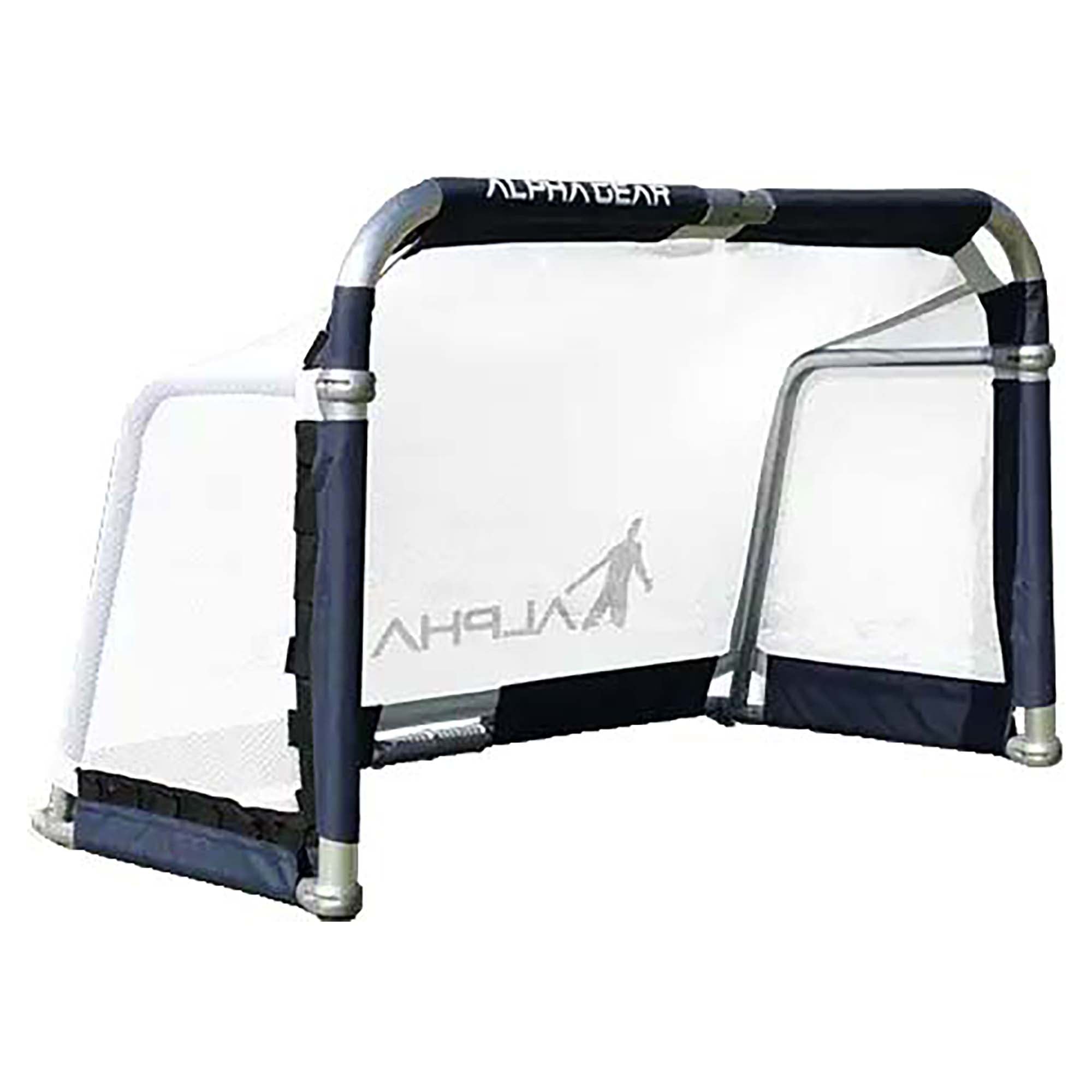 5ft x 3ft Elite Aluminum Folding Soccer Goal - Portable Football Net for Backyard, Training & Practice - Perfect for Kids, Youth & Adults Outdoor Sports Games