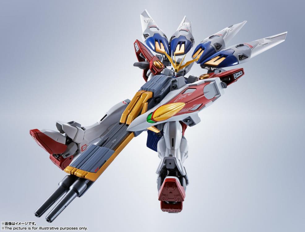 Bandai Metal Robot Spirits Gundam Wing XXXG-00W0 Wing Gundam Zero TV Version - High-Quality Collectible Action Figure for Anime Fans & Model Builders | Perfect for Display, Gifts & Anime Collections
