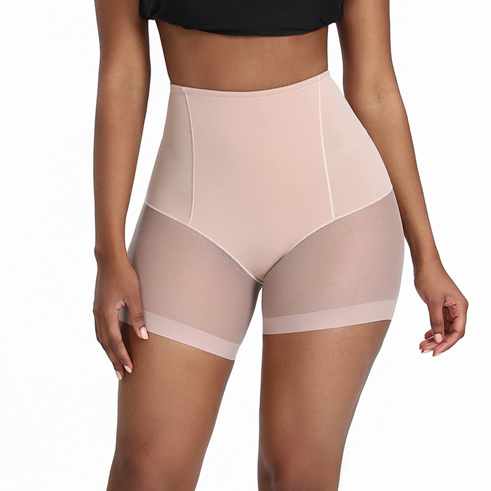 Women's High Waisted Shapewear Shorts - Tummy Control Boyshorts Thigh Slimmer Body Shaper for Slimming & Smoothing | Perfect for Workout, Daily Wear & Special Occasions
