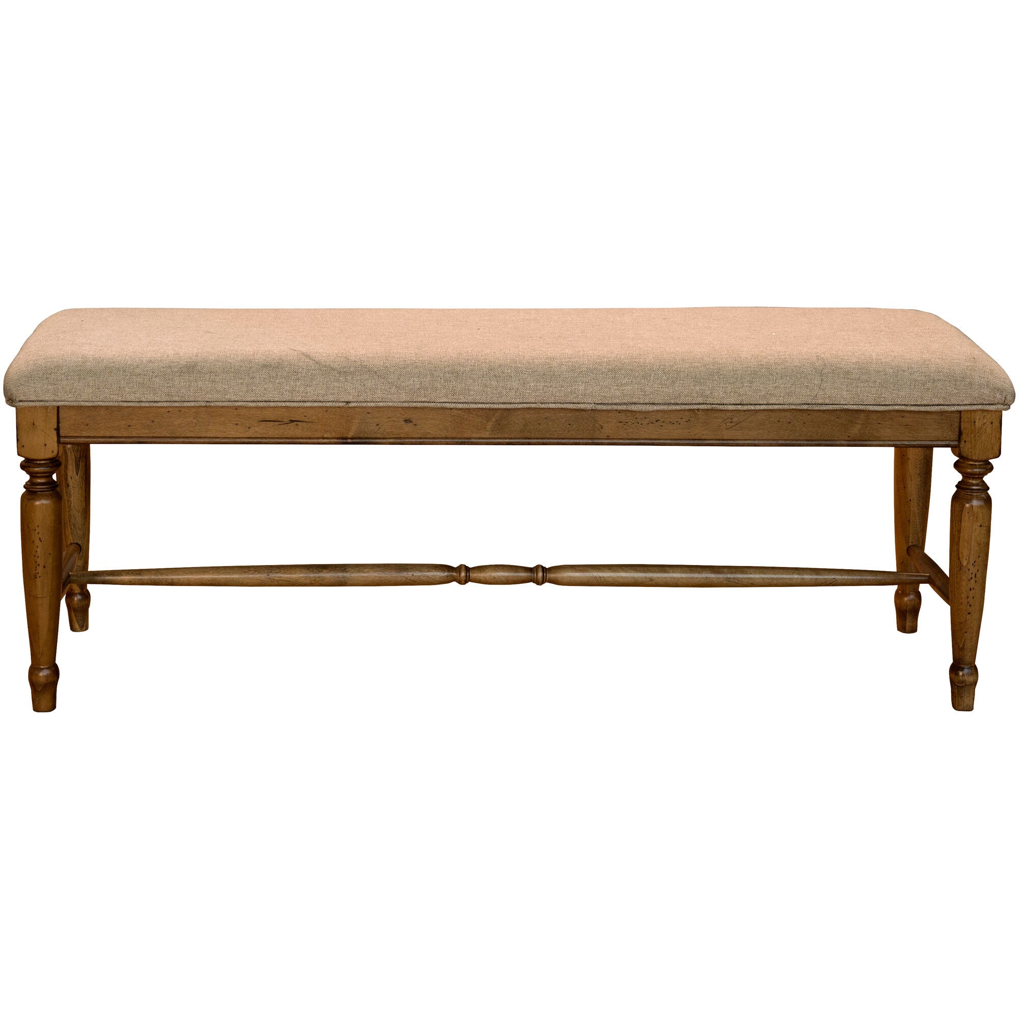 Premium Bennett Bench - Solid Wood Outdoor Bench for Patio, Garden & Backyard - Durable & Weather-Resistant Seating Solution for Relaxing & Entertaining