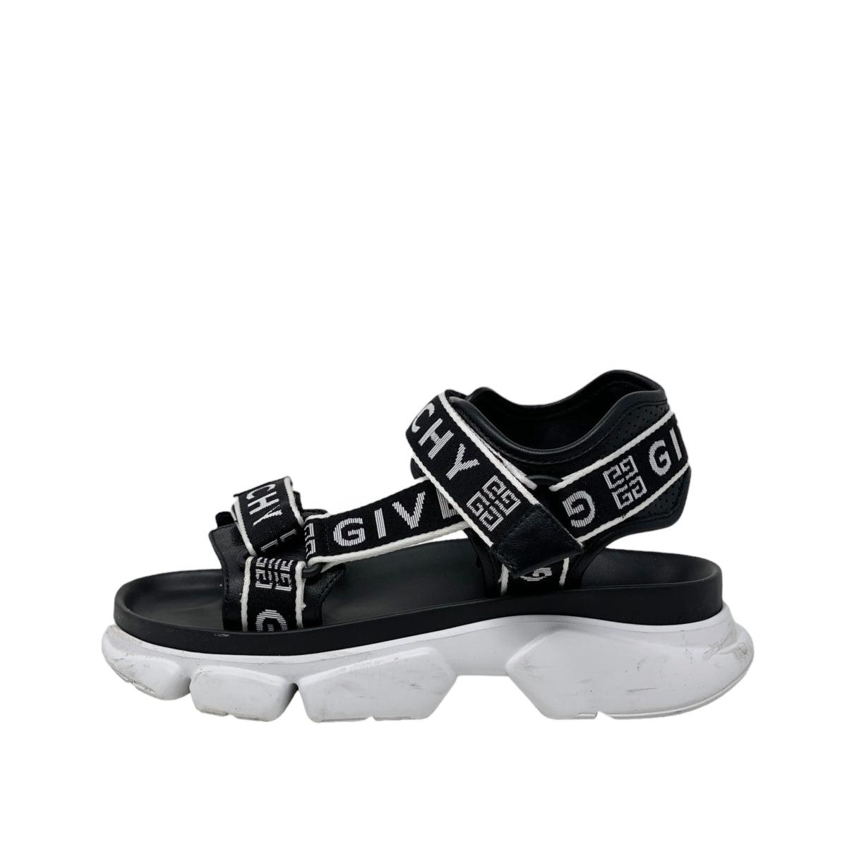 Givenchy Black Jaw Sport Sandals for Men - Size 39.5 EU (US Men's 8.5) - Luxury Designer Slide Sandals for Summer, Beach & Poolside Wear