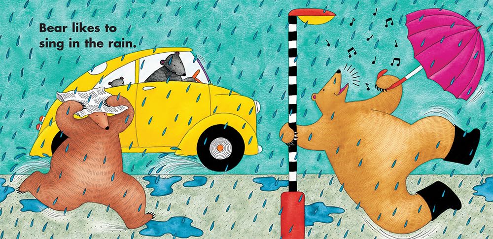 Barefoot Books Bear in Sunshine - Children's Storybook for Early Learning & Bedtime Reading - Perfect for Preschoolers & Toddlers