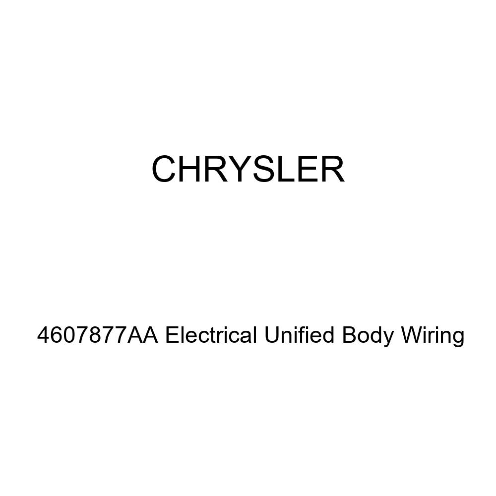 Genuine Chrysler 4607877AA Electrical Unified Body Wiring Harness - OEM Replacement Part for Chrysler Vehicles - Perfect for Electrical System Repairs & Upgrades