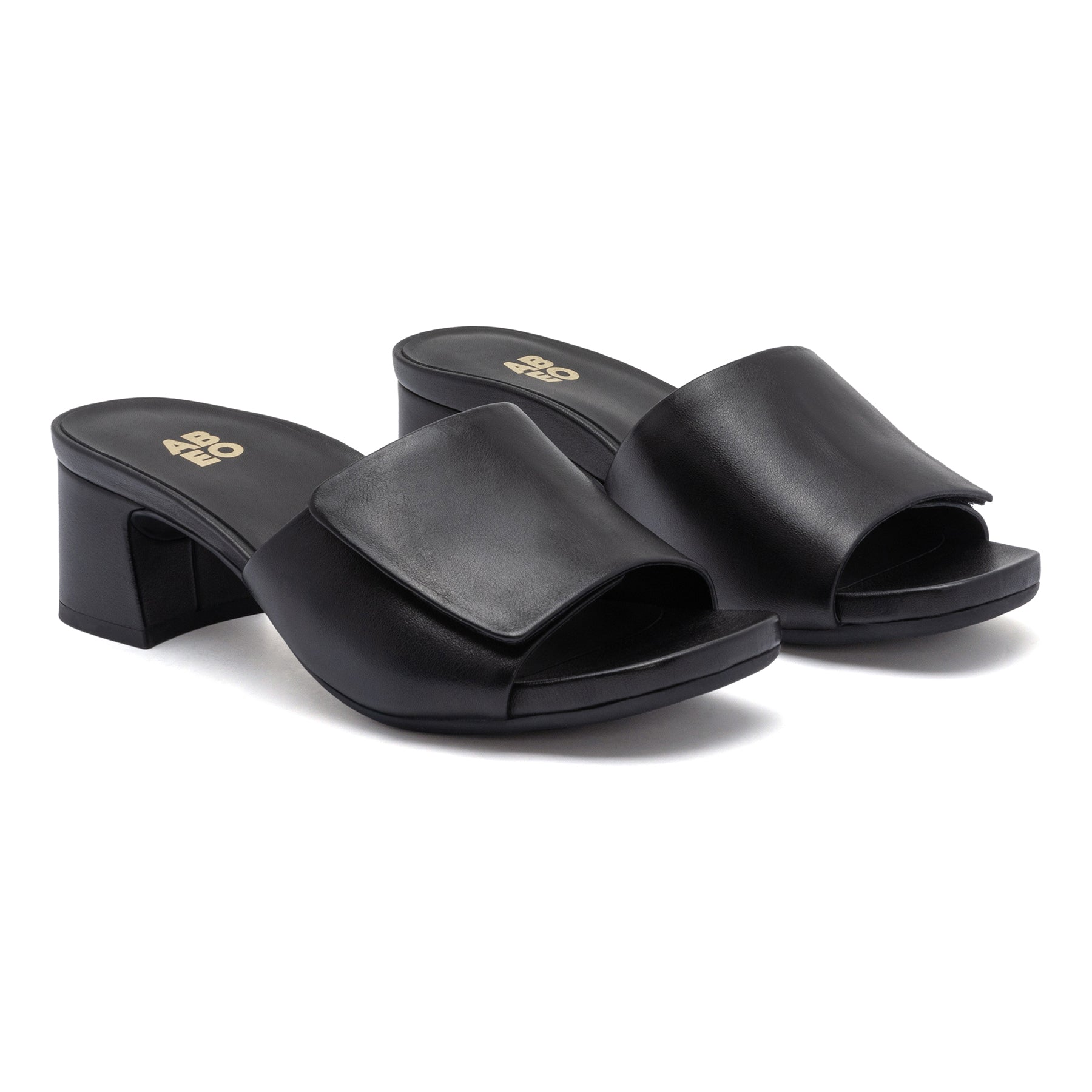 Abeo Avenue Slide Black - Comfortable & Stylish Women's Sandals for Casual Wear, Beach, and Summer Outfits