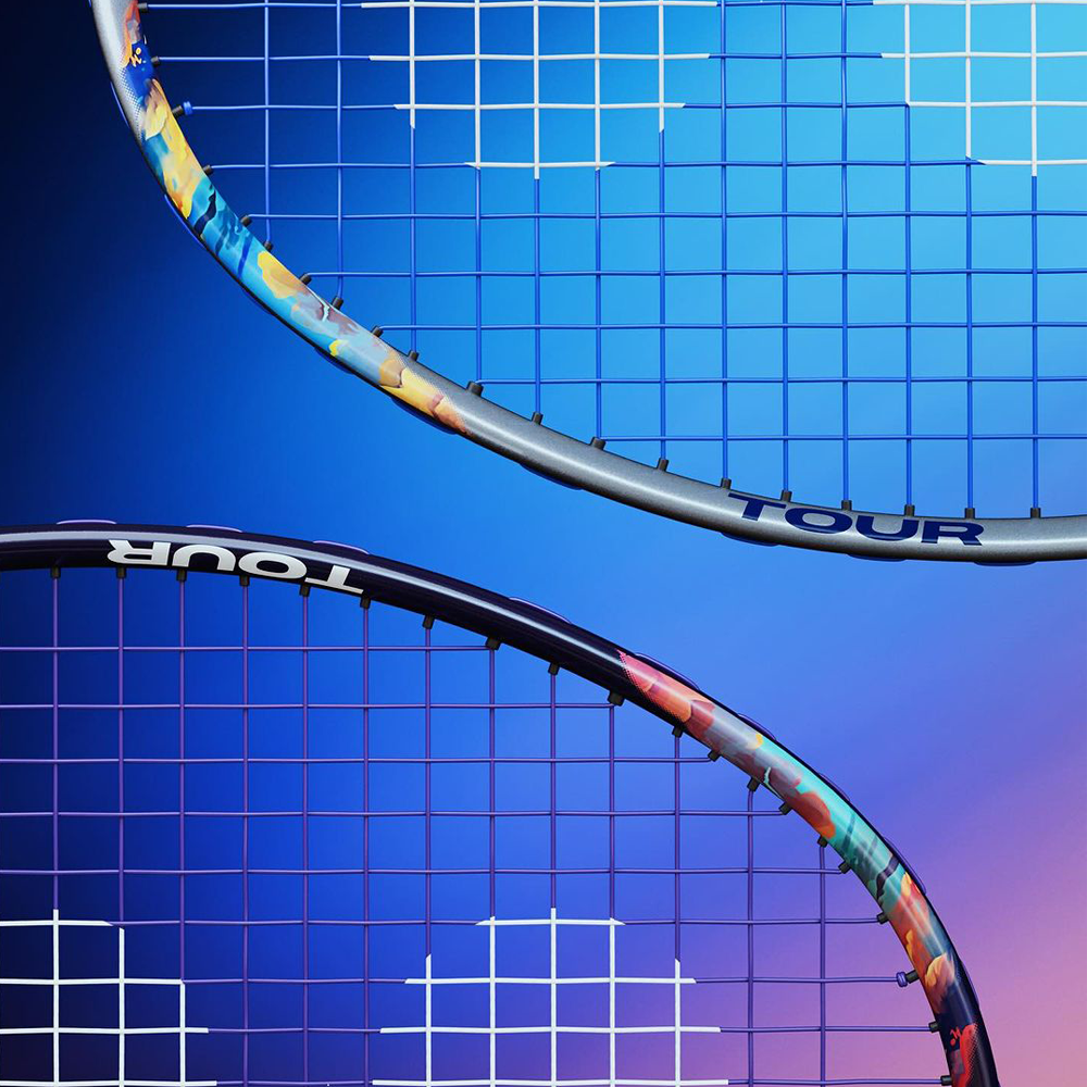 Yonex Nanoflare 700 Tour Badminton Racket - Silver/Sky Blue - Lightweight High-Speed Racket for Professional Players - Perfect for Tournaments & Competitive Play