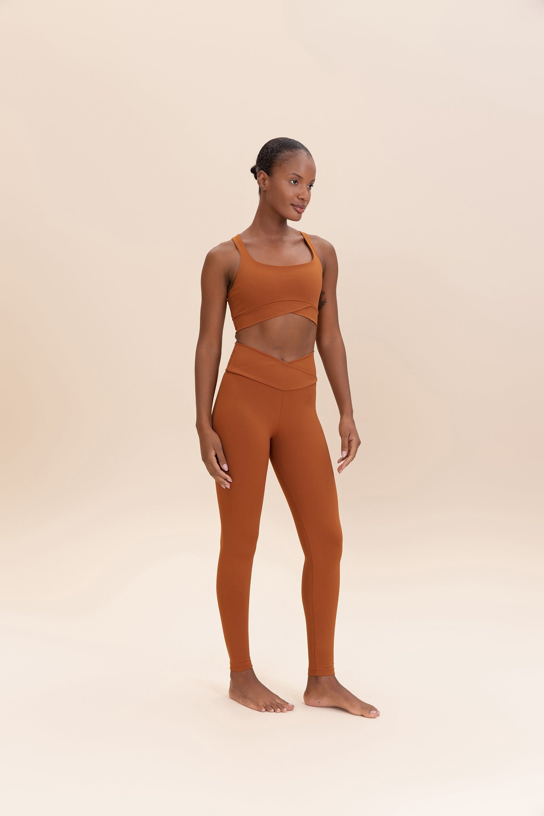 Sport ByNature High Waist Yoga Leggings for Women - Breathable Workout Pants for Running, Gym & Activewear