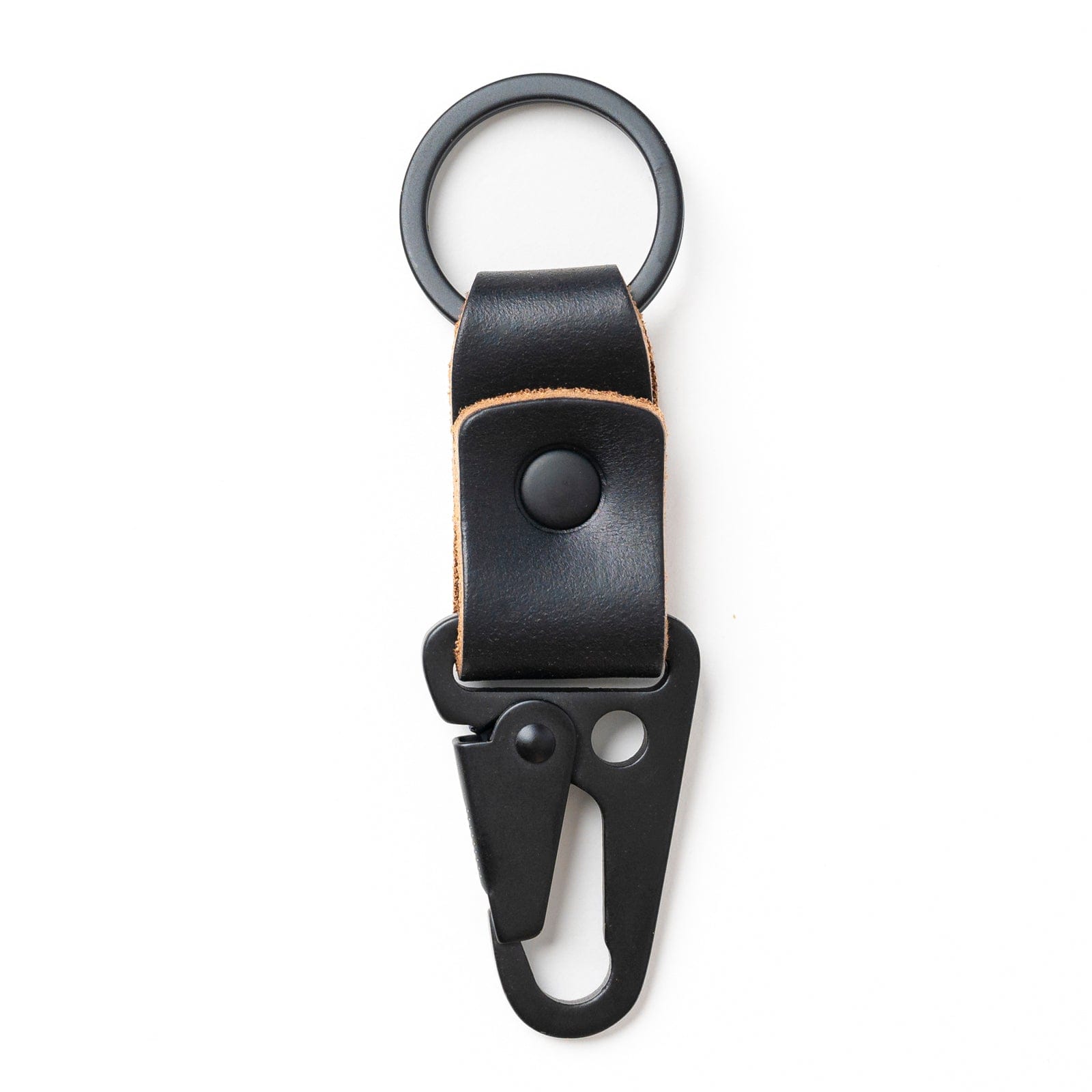 Premium Leather Keychain Clip - Durable & Stylish Key Holder for Home, Office, and Travel Accessories