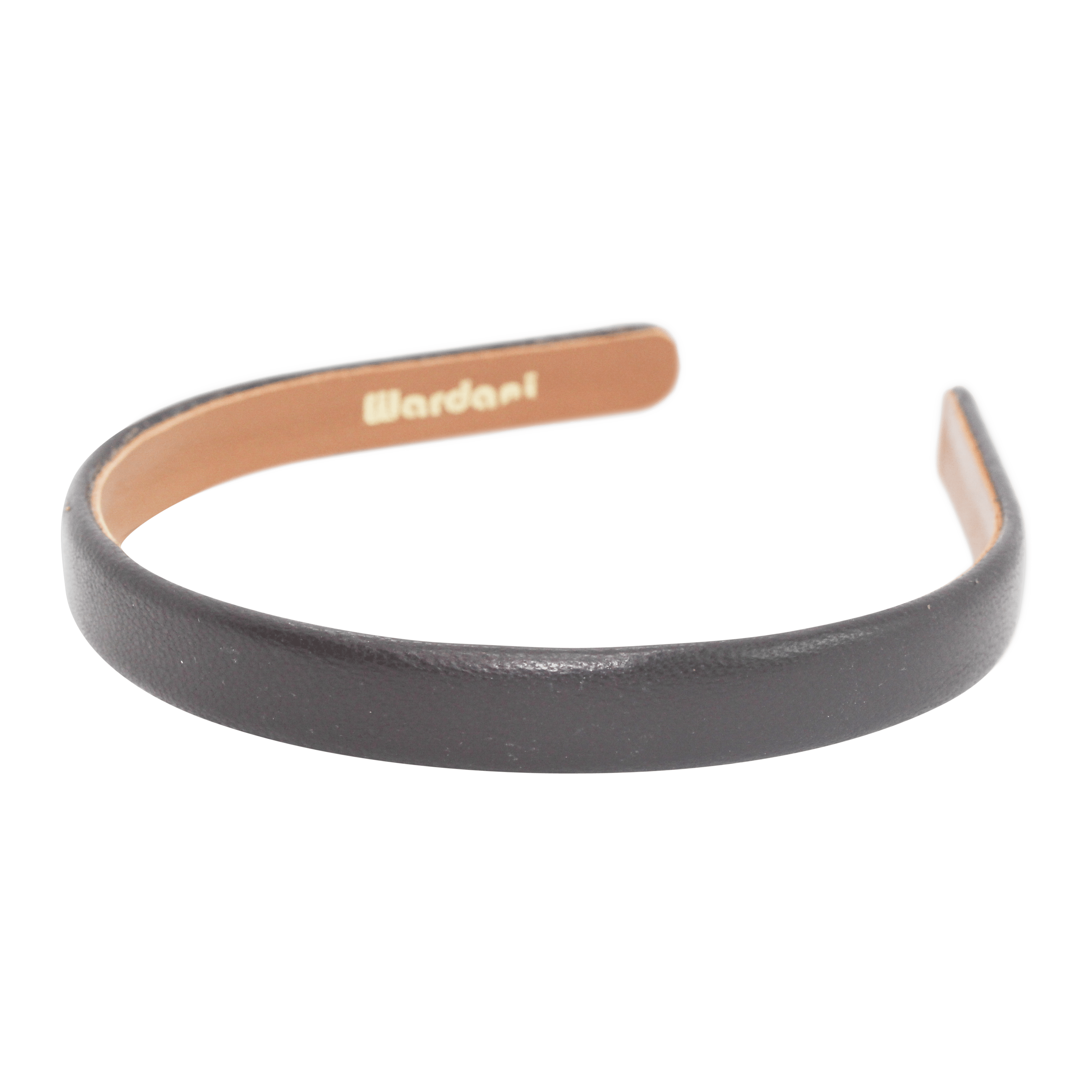 Wardani Italian Leather Headband - Classic Collection 5/8 Inch Wide | Fashion Hair Accessories for Women, Perfect for Work, Parties & Everyday Wear