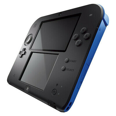 Nintendo 2DS Blue & Black Handheld Gaming Console - Portable Game System for Kids & Adults - Perfect for Travel, Commuting & Home Entertainment