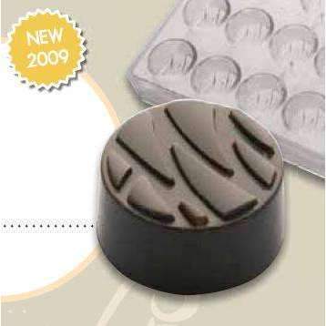 Premium Round Relief Bonbon Chocolate Mold - Professional Baking Tool for Homemade Chocolates, Candies & Desserts - Perfect for Valentine's Day, Christmas Gifts & Party Treats
