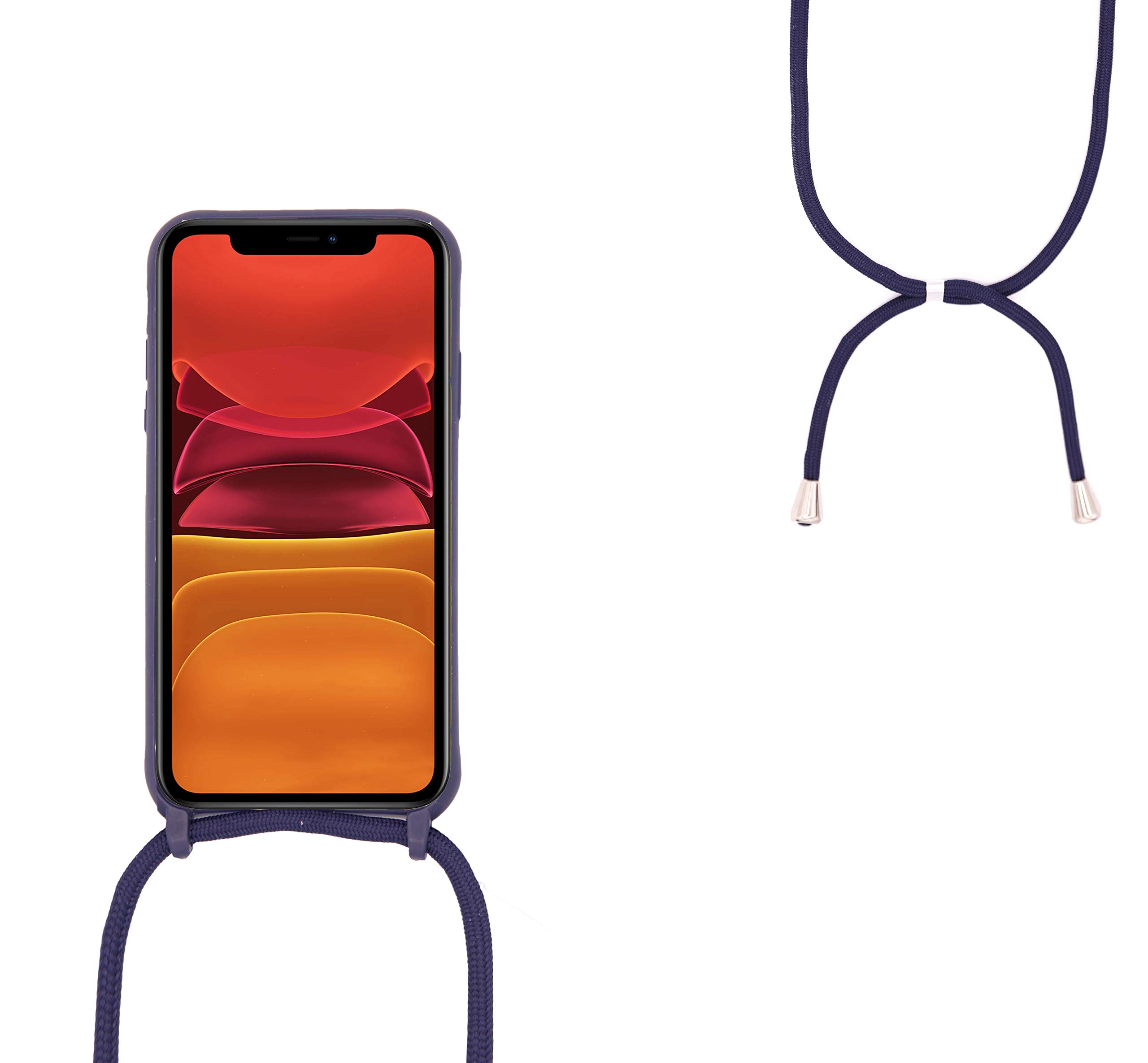 Premium Shockproof TPU Silicone Case with Lanyard for iPhone 16 Pro Max (6.9 Inch) - Durable Protective Phone Cover for Everyday Use, Outdoor Activities & Travel - Green
