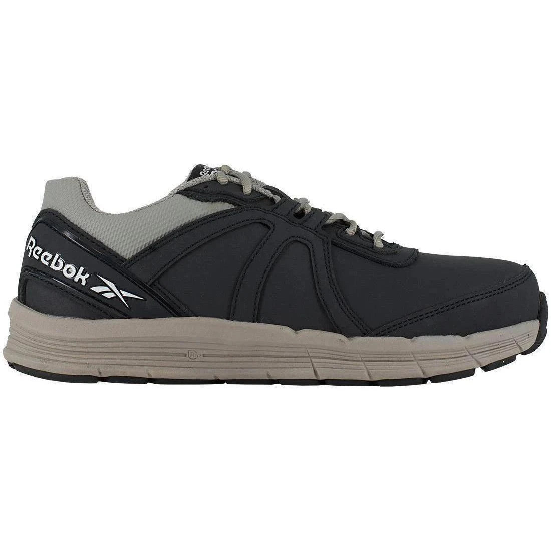 Men's Steel Toe Athletic Work Shoes - Navy/Grey - Lightweight Safety Shoes for Construction, Warehouse & Outdoor Work