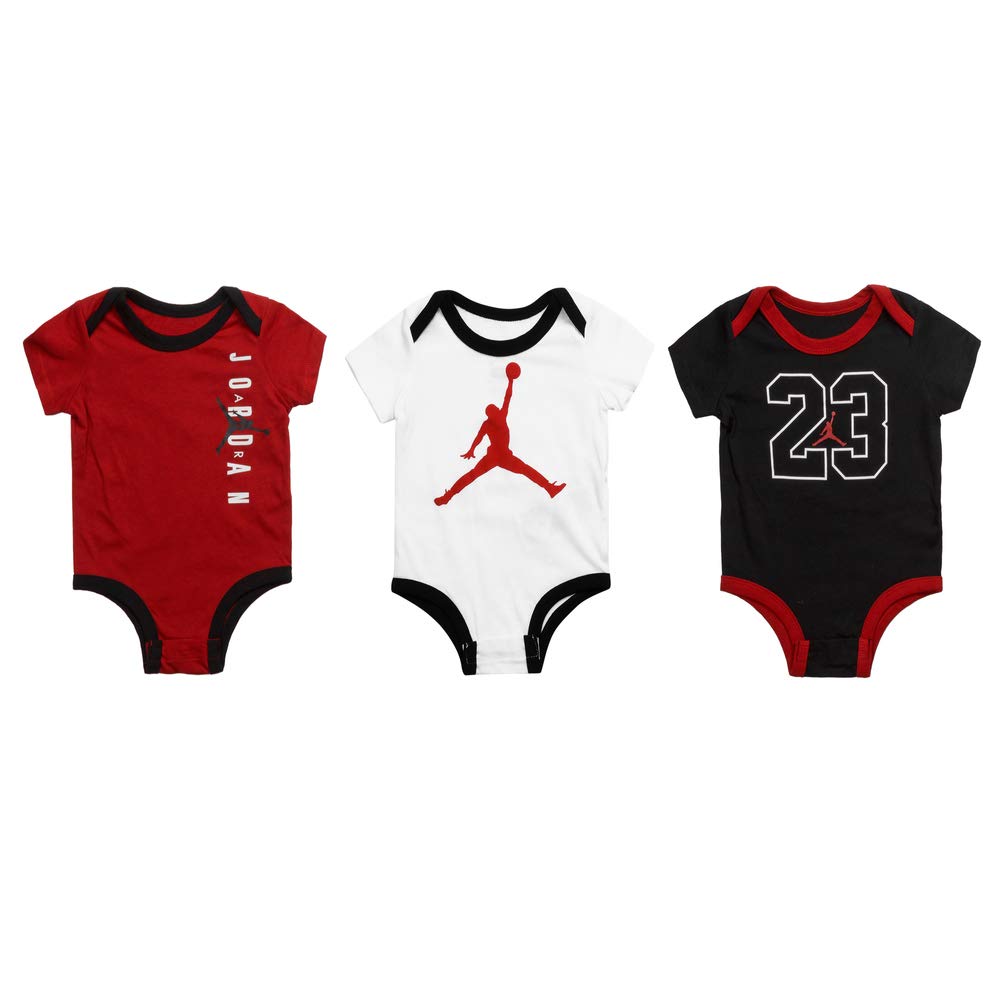 Nike Baby Girls' 3-Pack Cotton Bodysuits - Soft Onesies for Newborns & Infants - Perfect for Playtime, Daycare & Family Outings