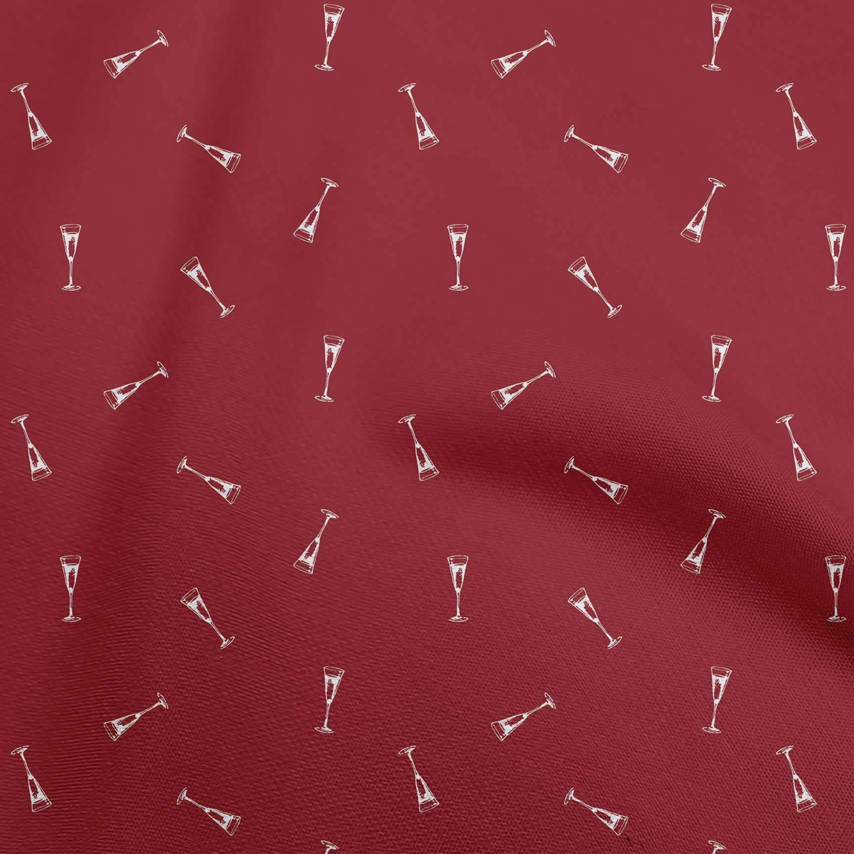 oneOone Viscose Chiffon Fabric - 42 Inch Wide Red Wine Printed Material for DIY Clothing, Dresses & Scarves | Premium Sewing Supplies by The Yard | Perfect for Evening Wear & Home Decor Projects