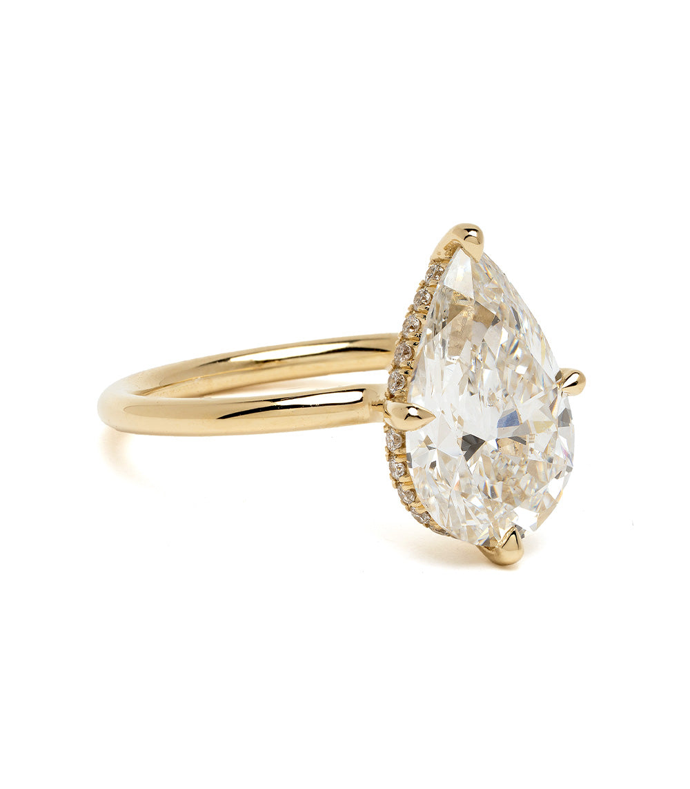 Lab Grown Diamond Engagement Ring for Women - 1 Carat Round Cut Solitaire Ring in 14K White Gold - Perfect for Proposals, Anniversaries & Bridal Jewelry