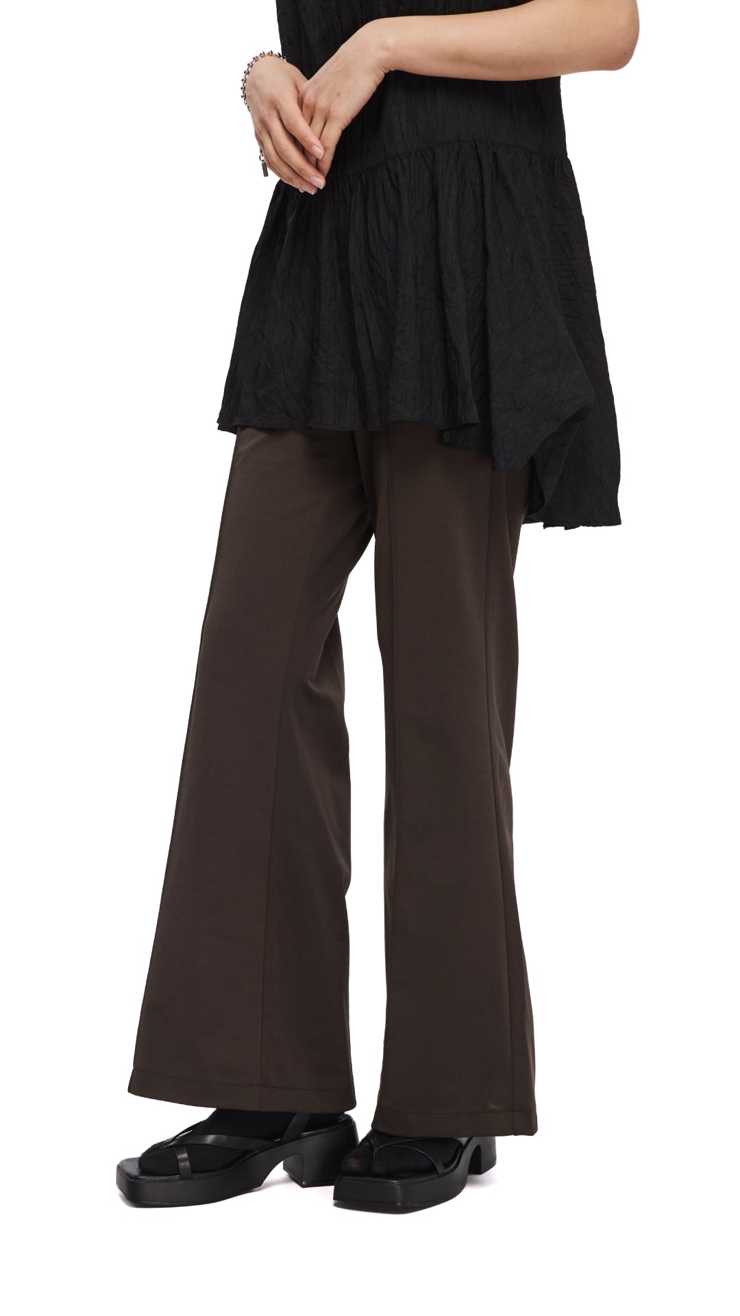 Bell Bottom Pants for Women - High Waisted Flared Jeans 70s Retro Vintage Style (Casual, Party, Festival Outfit)