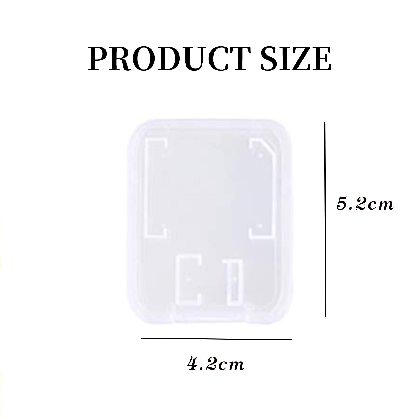 12 Pack Clear Memory Card Storage Cases - Durable SD, Micro SD, TF Card Protector for Cameras, Phones & Tablets | Organize & Safeguard Your Memory Cards