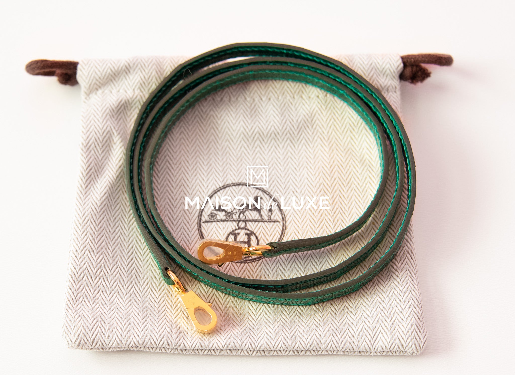 Hermes Mini Kelly II 20 Bag in Vert Emeraude Shiny Alligator Leather - Luxury Crossbody Purse for Women, Perfect for Parties & Evening Events
