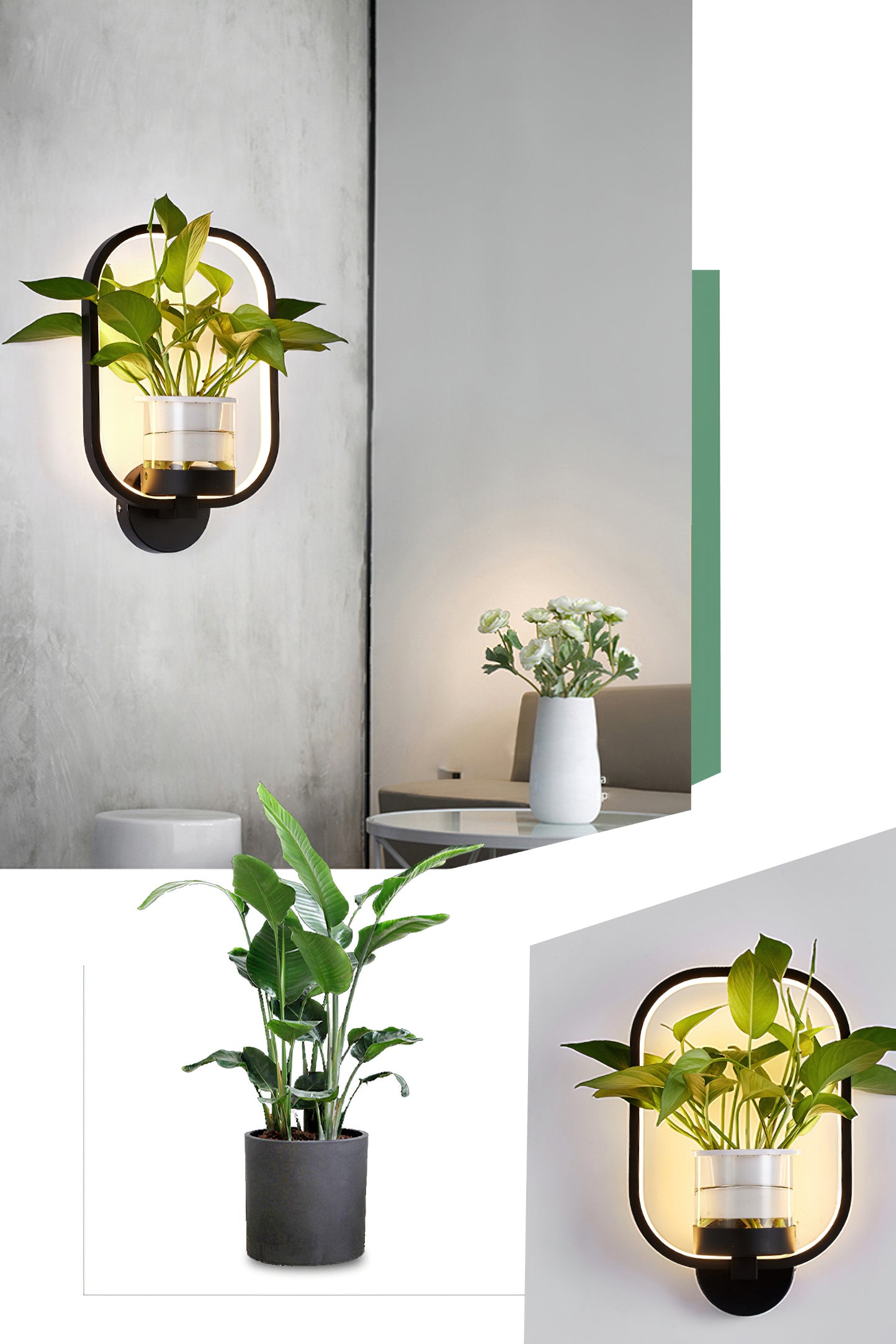 Eco-Friendly Solar Wall Light Outdoor - Waterproof LED Garden Lights for Patio, Yard, Fence - Energy Saving Landscape Lighting for Home Decor & Security