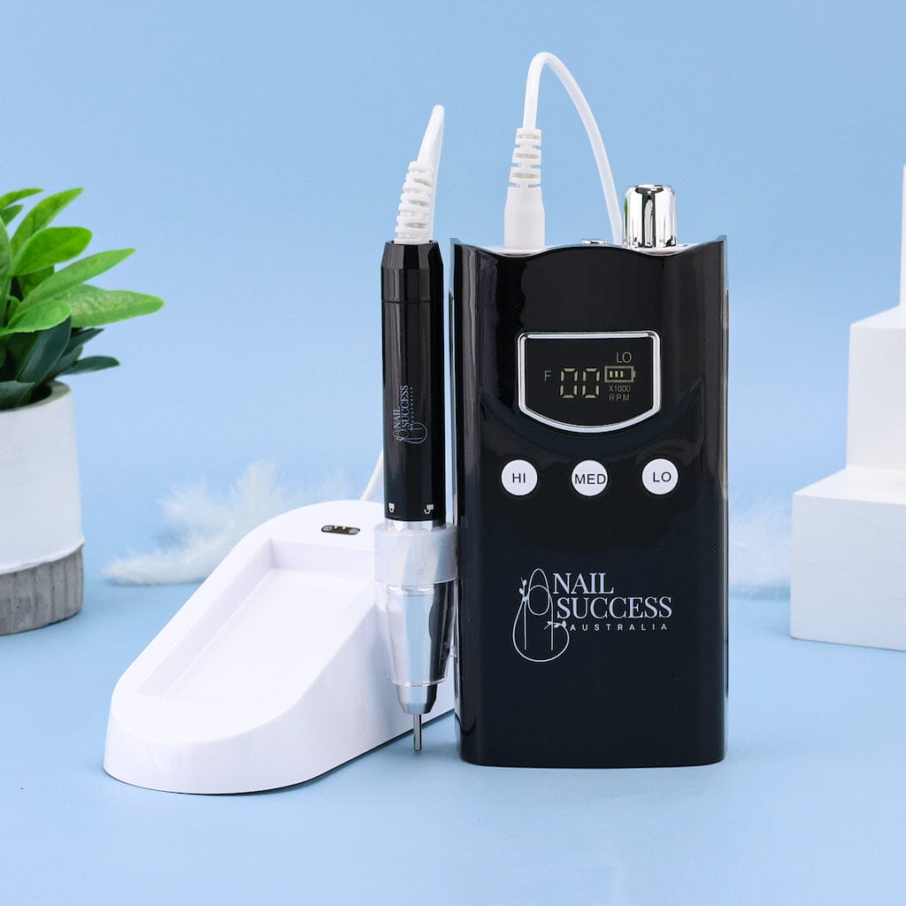 Professional Ultra Smart E-File Electric Nail Drill - Cordless Rechargeable Manicure Pedicure Kit for Salon & Home Use, Perfect for Nail Art, Acrylics & Gel Extensions
