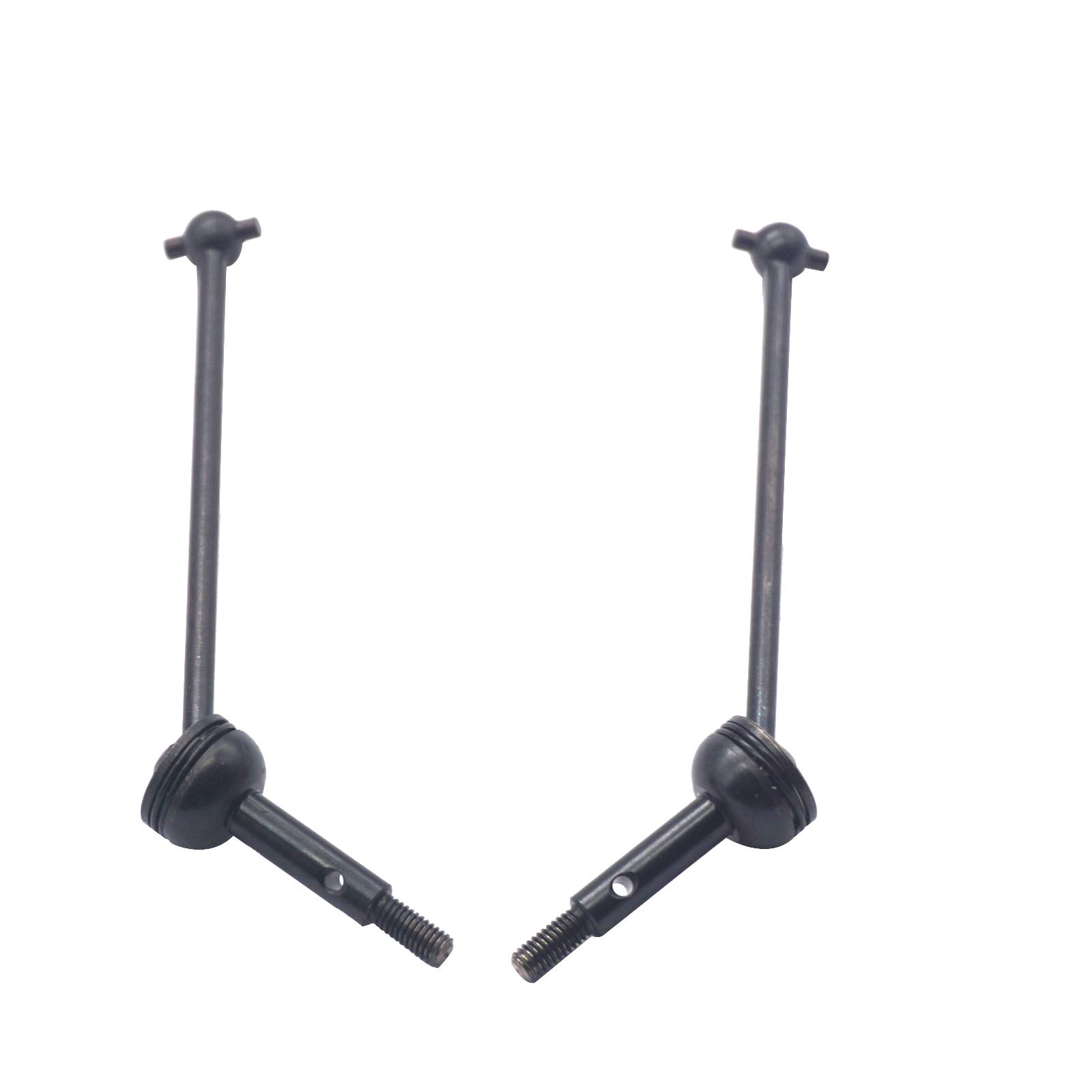 2Pcs ShareGoo Metal RC CVD Drive Shafts Dogbone Joint - Compatible with WLtoys 144001 1/14 Scale RC Car Upgrade Parts - Durable Replacement for Off-Road Racing & Bashing