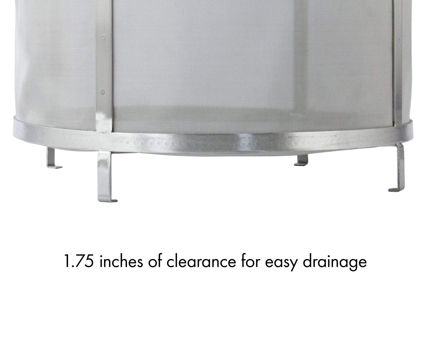 Premium Stainless Steel Cold Brew Coffee Filter Basket - Fits 20 Gallon Brew Pots - Perfect for Home, Cafe & Commercial Use