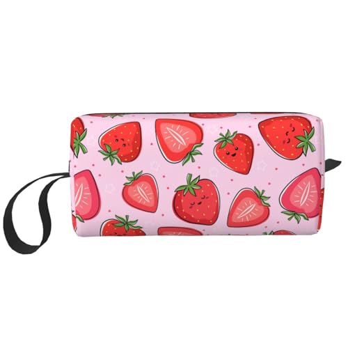 Pink Strawberry Kawaii Fruit