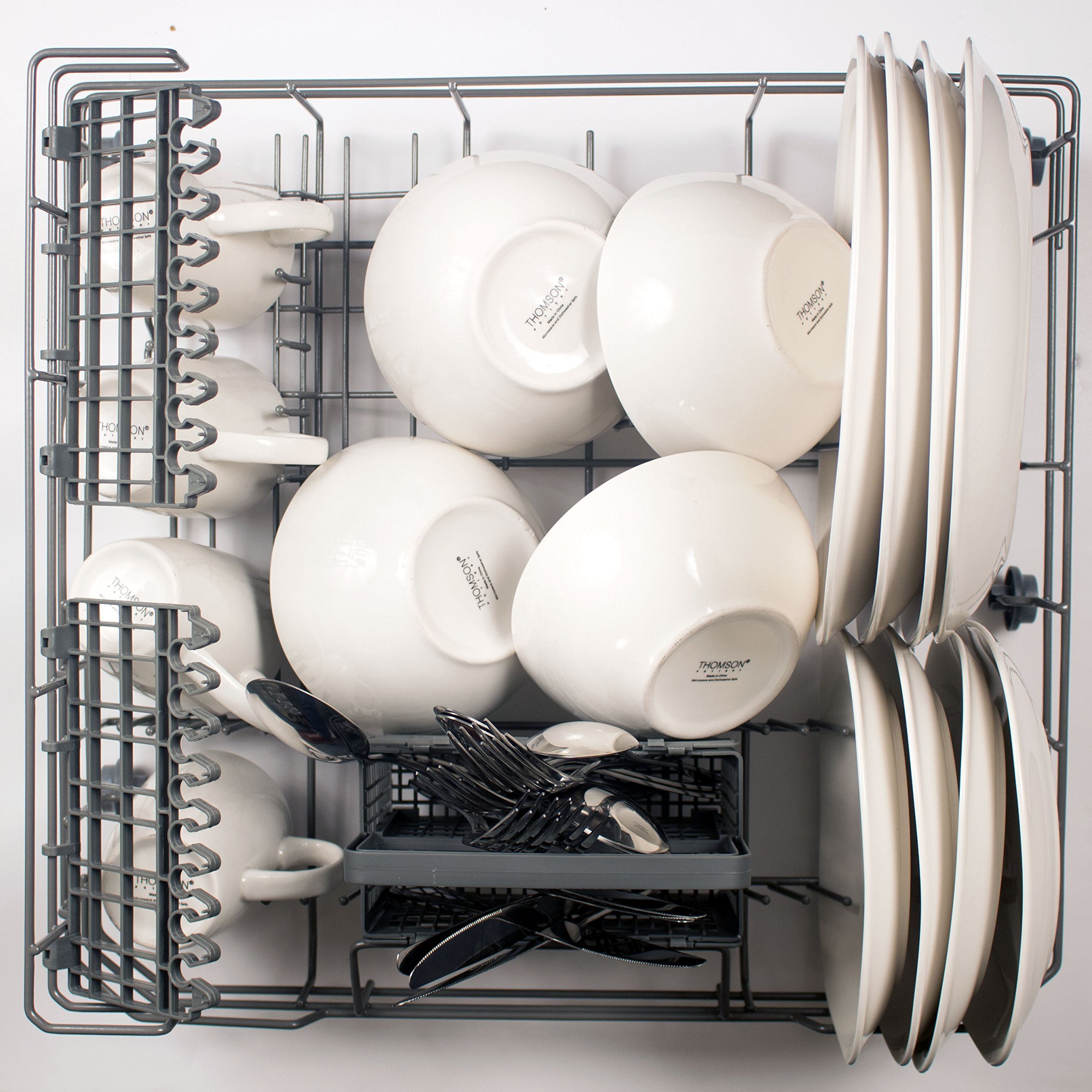 BLACK+DECKER BCD6W 6 Place Setting ENERGY STAR Certified Portable Compact Countertop Dishwasher - Perfect for Small Apartments, RVs, Dorms & Kitchenettes