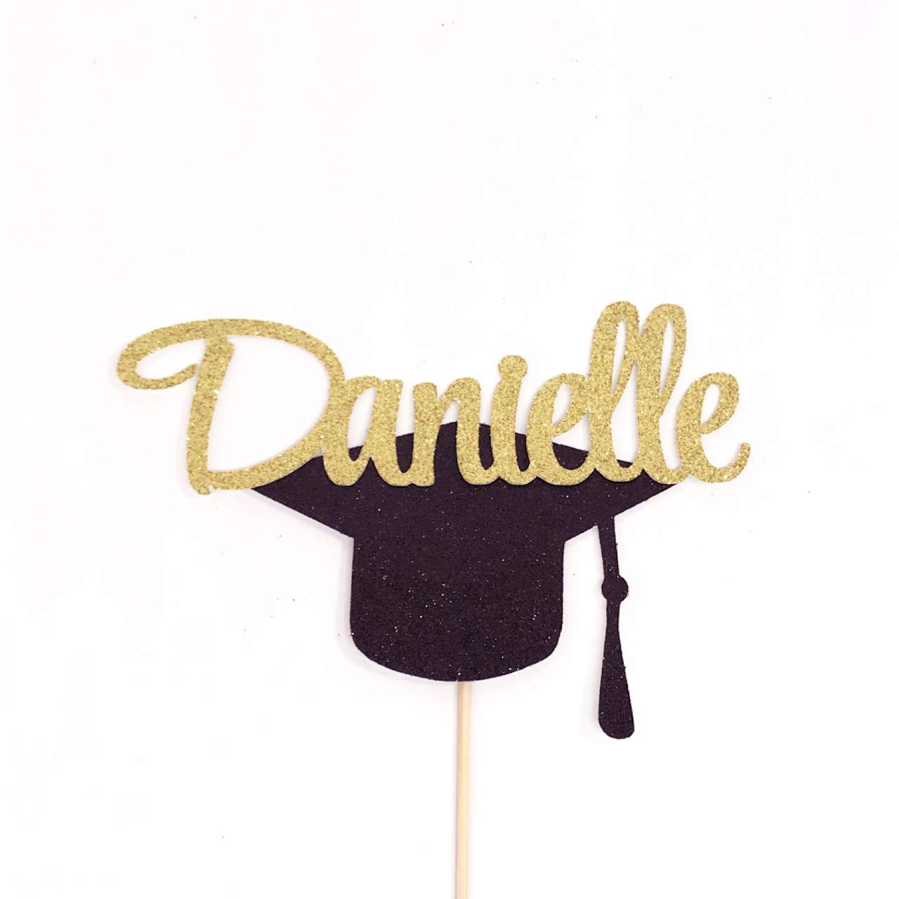 Custom Graduation Cake Topper with Name - Personalizable Congrats Grad Decor for Graduation Parties, Cakes & Celebrations
