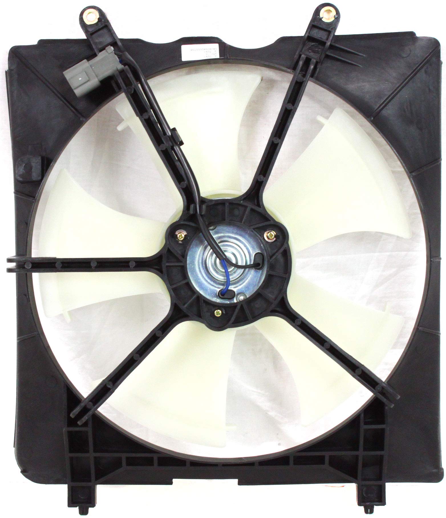 Go-Parts - Replacement Radiator Fan Assembly for 2006-2011 Honda Civic 1.8L (Left Driver Side) - Compatible with Manual Transmission Models 2007 2008 2009 2010 | Engine Cooling System Upgrade for Summer Driving & Heavy Traffic Conditions