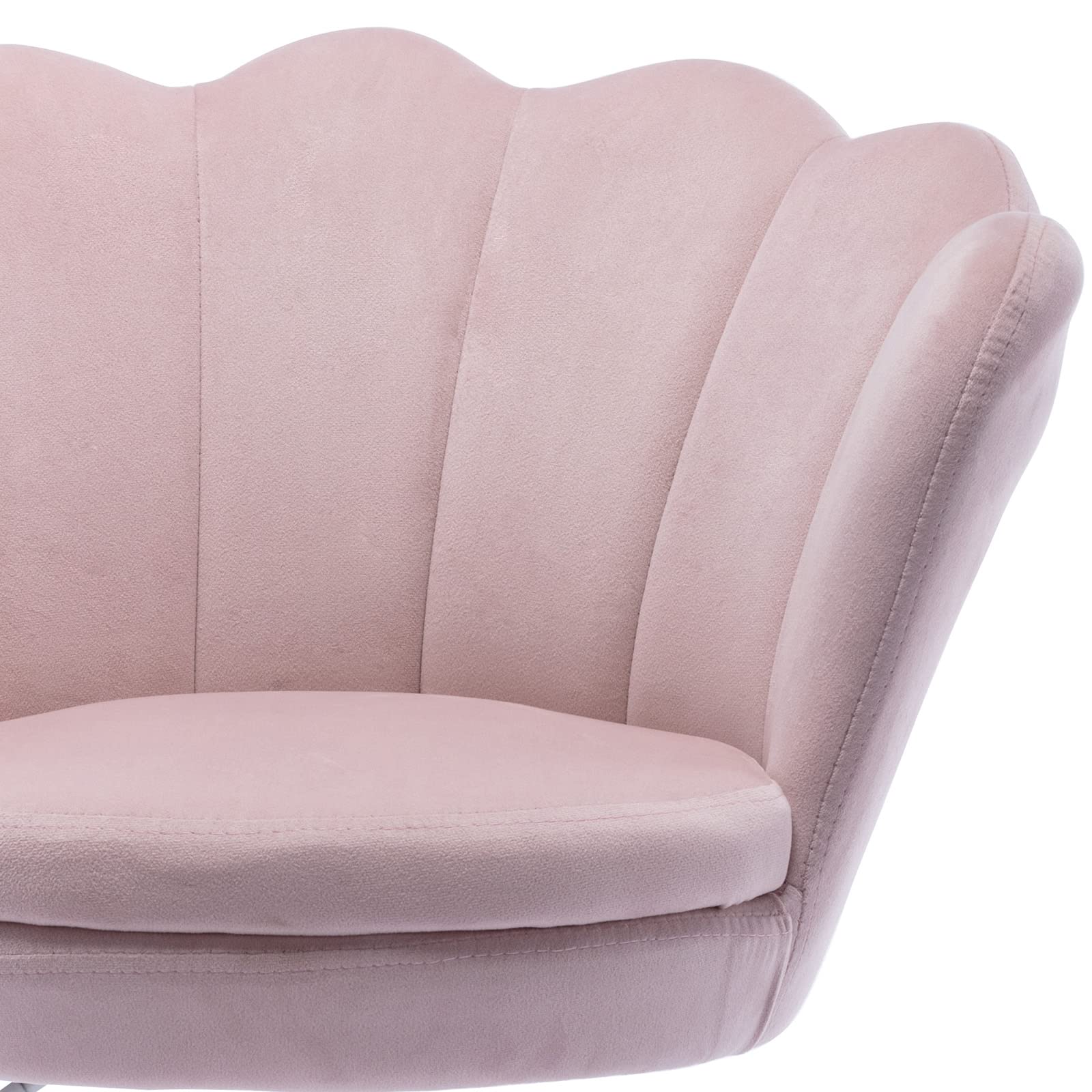 Adjustable Kids' Study Chair - Cute Swivel Rolling Desk Chair for Boys & Girls, Ergonomic Children's Armchair for Bedroom or Study Room - Perfect Gift for Teens (Sakura Pink) - Ideal for Homework, Reading & Gaming
