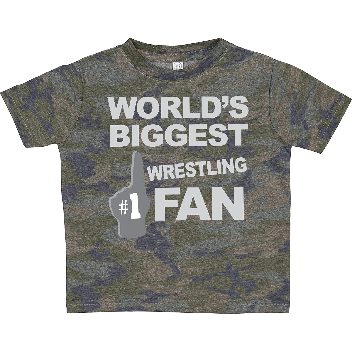 Inktastic Wrestling Fan Sports Toddler T-Shirt - Cute Wrestling Themed Baby Tee for Boys & Girls - Perfect for Wrestling Matches, Training & Fan Events