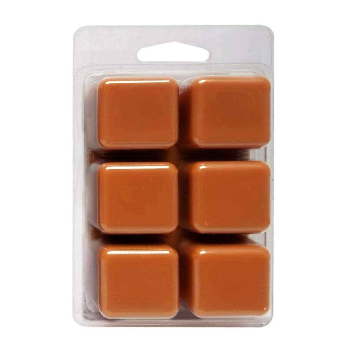 Caramel Pumpkin Swirl Scented Soy Wax Melts - All Natural, Highly Fragrant 3.2oz (6 Cubes) - Perfect for Fall Home Decor, Aromatherapy & Gift Giving