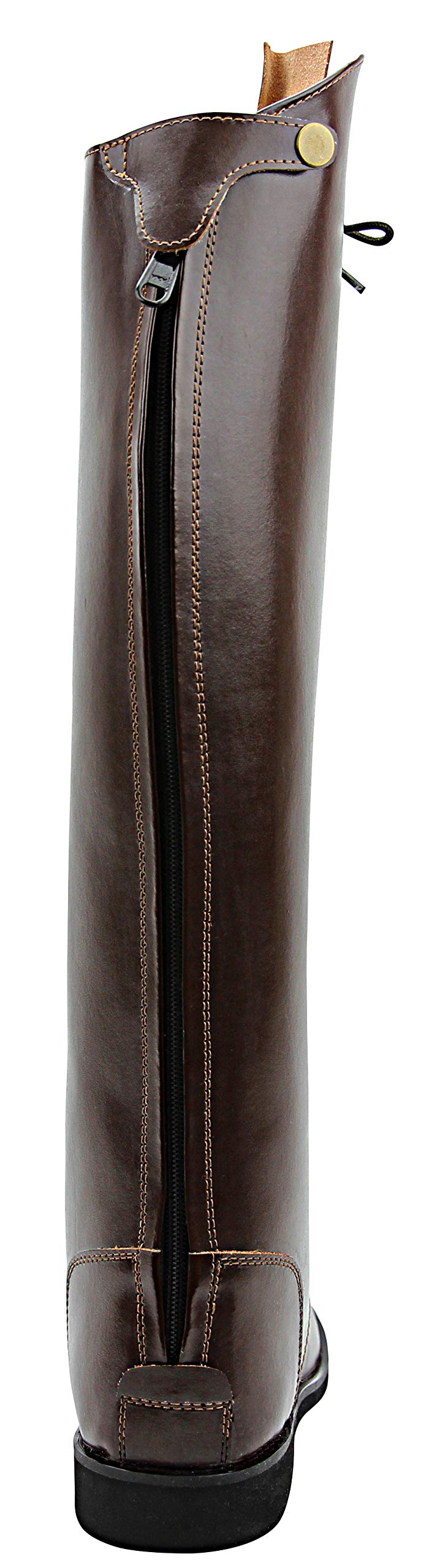 Women's Florence Field Equestrian Riding Boots - Stylish Brown Leather Horseback Riding Boots for Ladies | Perfect for Horseback Riding, Country Outings & Fashion Wear