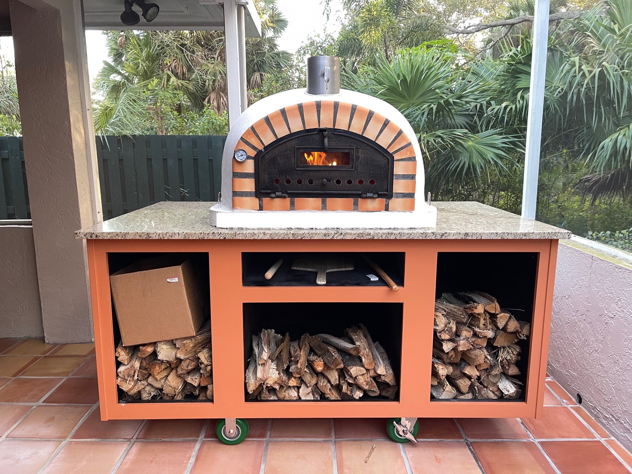 Premium PIZZAIOLI Wood Fired Pizza Oven - Outdoor & Backyard Pizza Maker - Perfect for Home, Restaurant & Catering Use