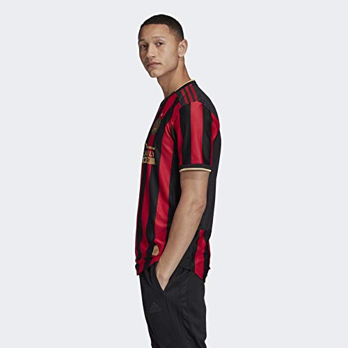 adidas Men's Atlanta United FC Authentic Home Jersey - Official MLS Soccer Jersey for Fans & Players - Perfect for Game Day, Training & Collecting