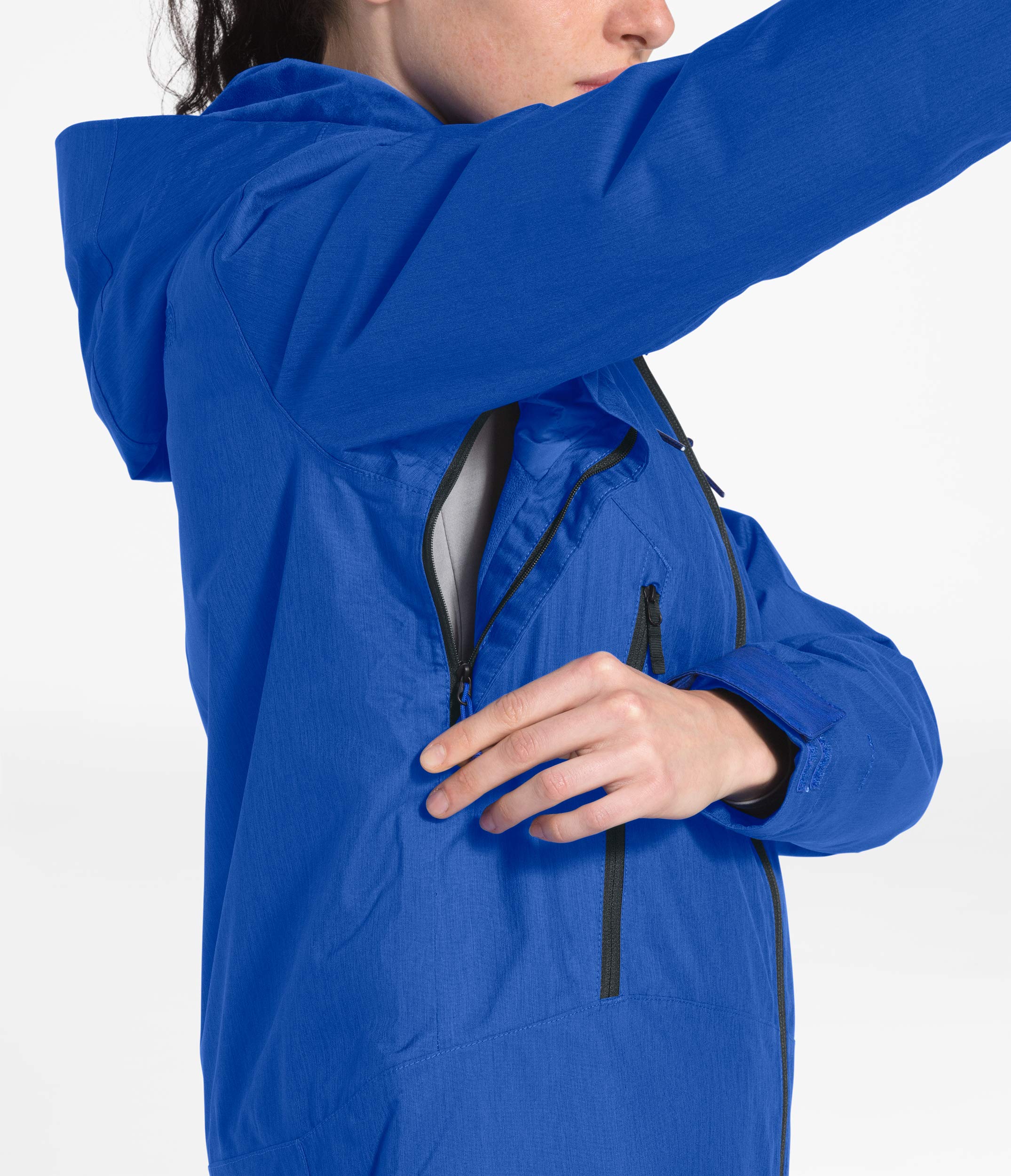 THE NORTH FACE Women's Inlux Insulated Winter Jacket - TNF Blue Heather, Size Small - Warm Waterproof Coat for Hiking, Skiing & Outdoor Activities