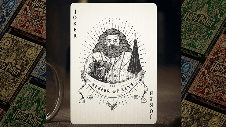 Harry Potter Slytherin House Themed Playing Cards - Official Wizarding World Collectible Deck for Magic Fans & Game Nights