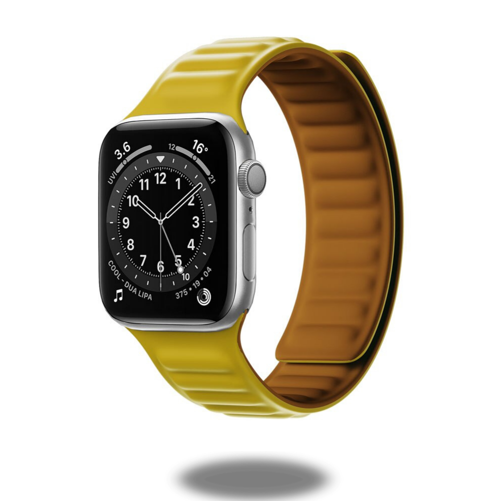 Premium Silicone Magnetic Link Loop - Secure & Adjustable Strap for Smartphones, Tablets, and Wearables - Perfect for Gym, Travel, and Everyday Use