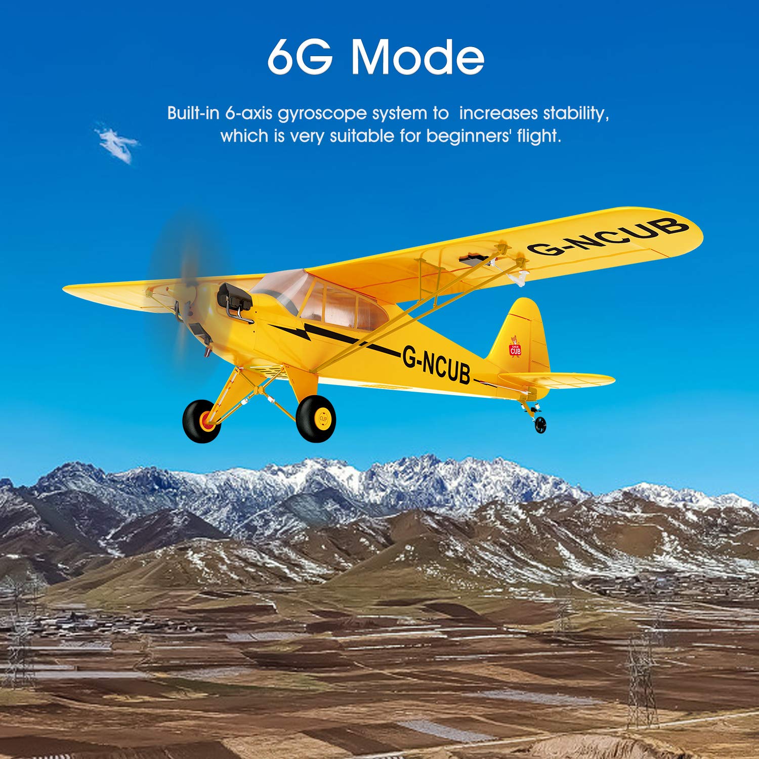 GoolRC WLtoys XK A160 RC Plane - 2.4GHz 5 Channel Brushless Remote Control Airplane for Adults & Kids, Stunt Flying RC Aircraft with 3D/6G Mode, 2 Batteries - Perfect for Outdoor Flying, Backyard Fun & Aerial Stunt Shows