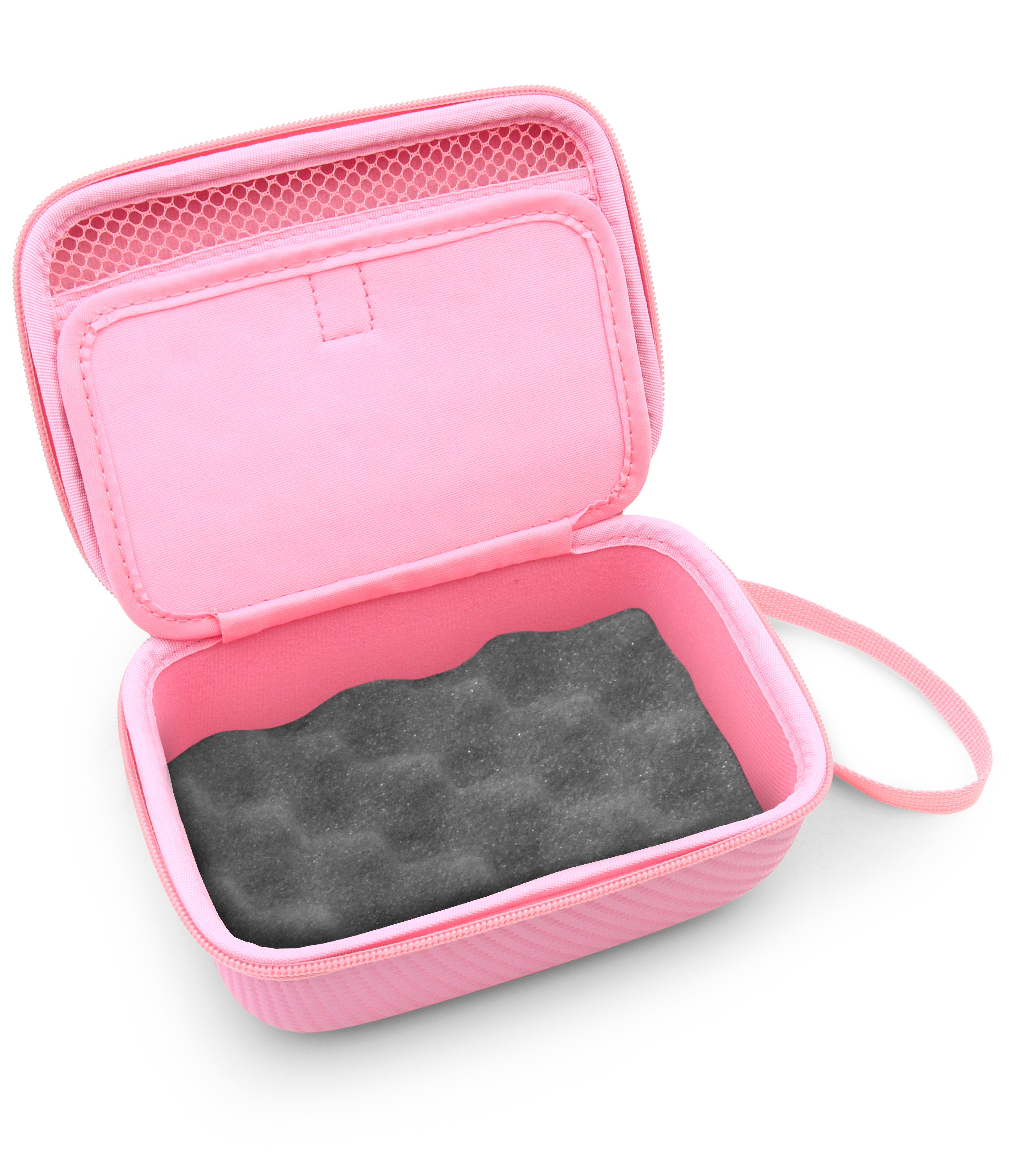 CASEMATIX Blue Travel Case for Fujifilm Instax Mini Link Smartphone Photo Printer & Instant Film - Durable EVA Carry Case with Protective Foam - Perfect for Travel, Parties, and Photo Printing On-The-Go
