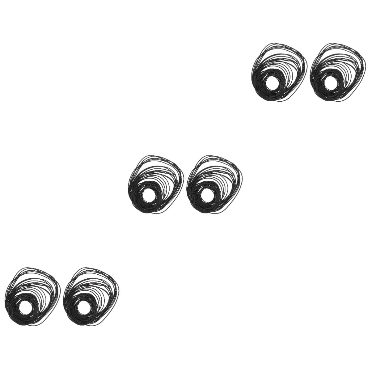 BESTonZON 6-Pack Rubber Belt for Cassette Tape Recorder & Walkman Repair - Replacement Drive Belt for Vintage Audio Players, Music Enthusiasts & DIY Fixes